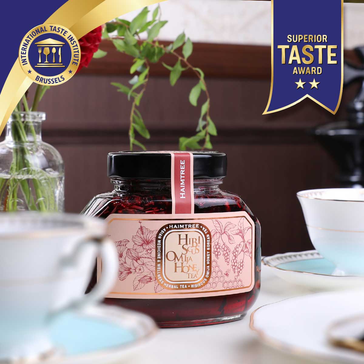 Haim Tree : Hibiscus Omija Honey Tea (Red Honey)