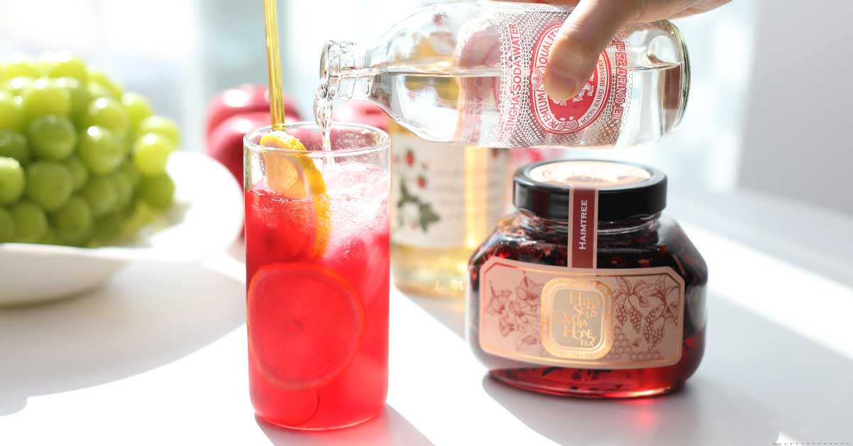 Haim Tree : Hibiscus Omija Honey Tea (Red Honey)