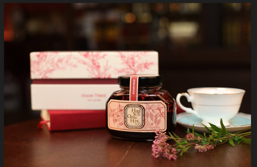 Haim Tree : Hibiscus Omija Honey Tea (Red Honey) Gift Set