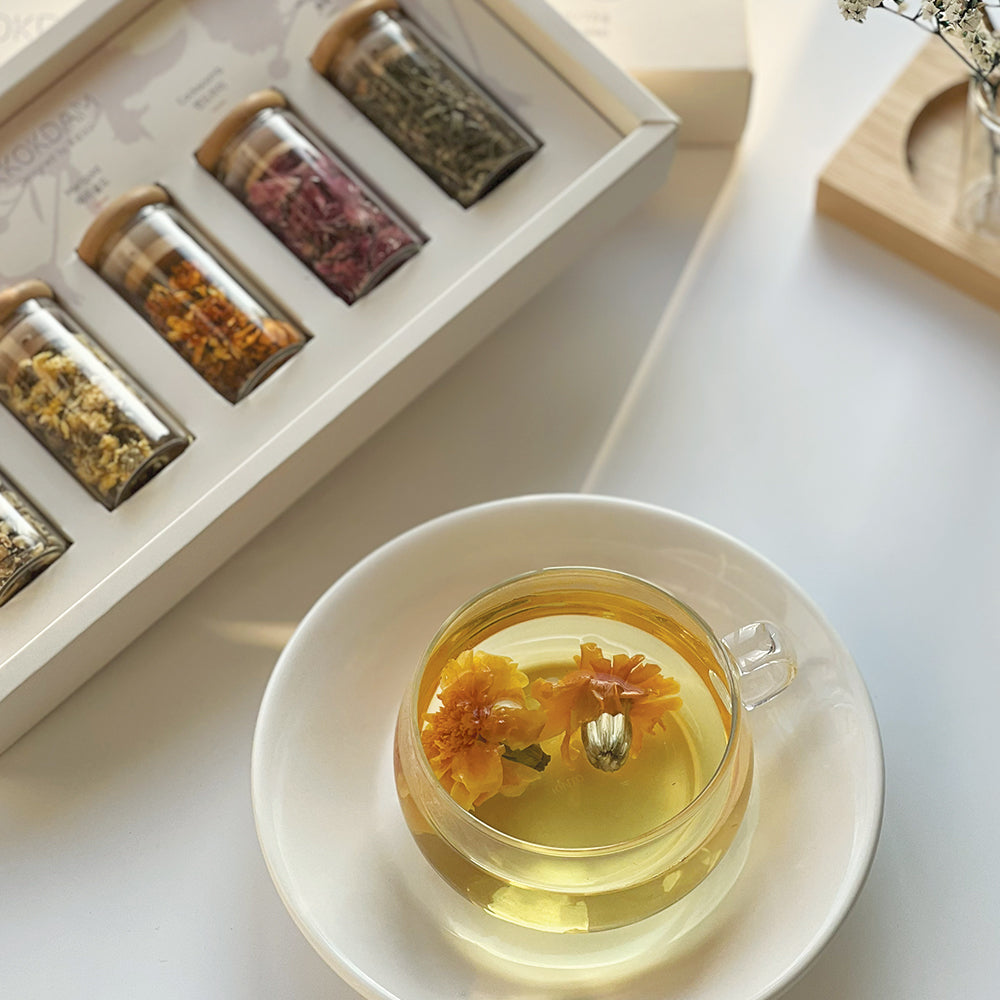 Lovely Blossom Flower Tea Gift Set